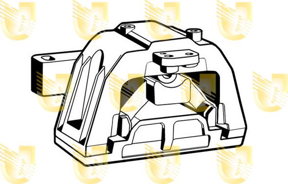 Unigom 396824 - Подушка, опора, подвеска двигателя autosila-amz.com