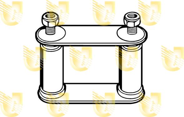 Unigom 390042 - Подвеска, листовая рессора autosila-amz.com