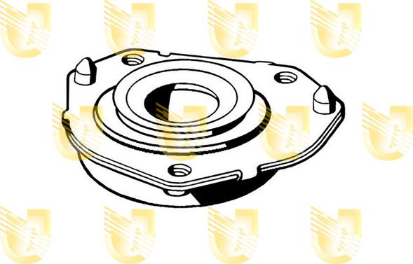 Unigom 390204 - Опора стойки амортизатора, подушка autosila-amz.com
