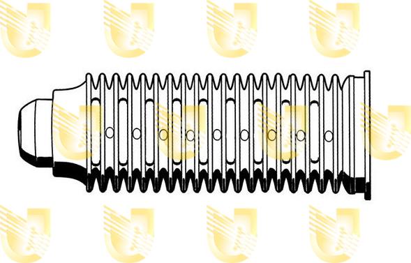 Unigom 391808 - Пыльник амортизатора, защитный колпак autosila-amz.com