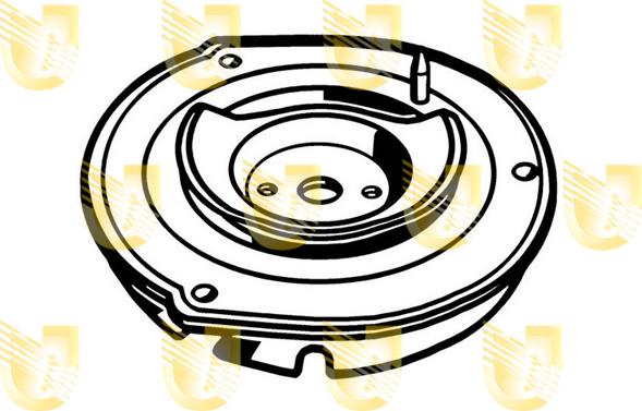 Unigom 391764 - Опора стойки амортизатора, подушка autosila-amz.com