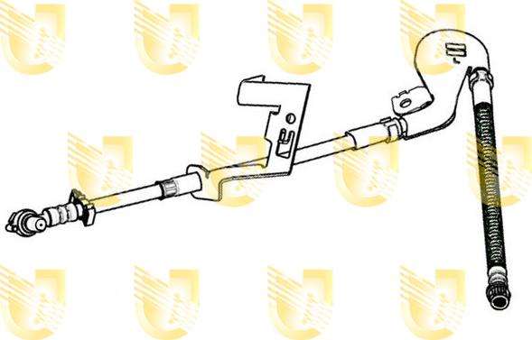 Unigom 378433 - Тормозной шланг autosila-amz.com