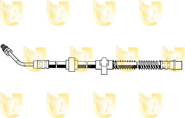 Unigom 378176 - Тормозной шланг autosila-amz.com