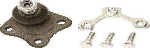 ÜRO Parts 1J0407366J - Шаровая опора, несущий / направляющий шарнир autosila-amz.com