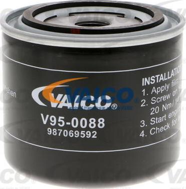 VAICO V95-0088 - Масляный фильтр autosila-amz.com