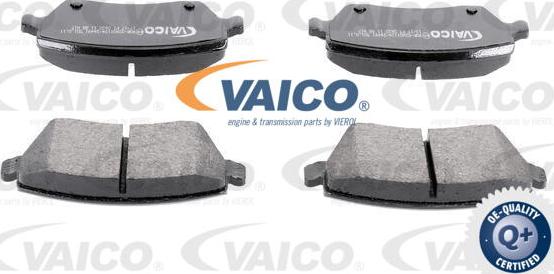 VAICO V46-0157 - Тормозные колодки, дисковые, комплект autosila-amz.com