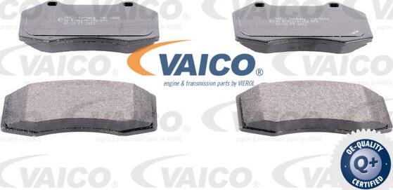 VAICO V46-0160 - Тормозные колодки, дисковые, комплект autosila-amz.com
