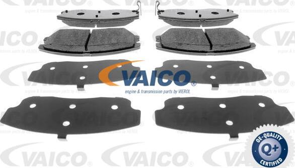 VAICO V40-0652 - Тормозные колодки, дисковые, комплект autosila-amz.com