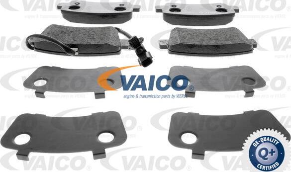 VAICO V40-0687 - Тормозные колодки, дисковые, комплект autosila-amz.com