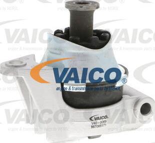 VAICO V40-0069 - Подушка, опора, подвеска двигателя autosila-amz.com