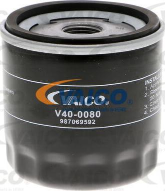 VAICO V40-0080 - Масляный фильтр autosila-amz.com