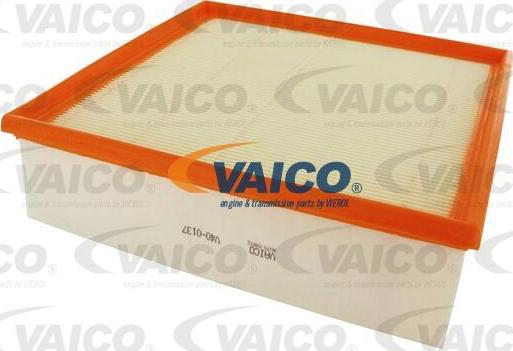 VAICO V40-0137 - Воздушный фильтр, двигатель autosila-amz.com