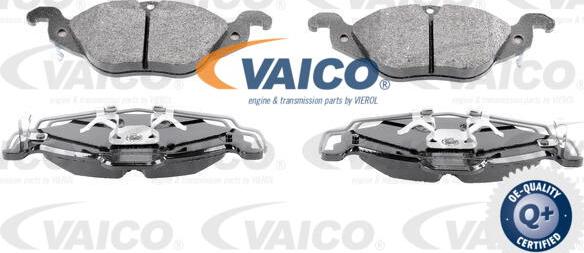 VAICO V40-8010 - Тормозные колодки, дисковые, комплект autosila-amz.com