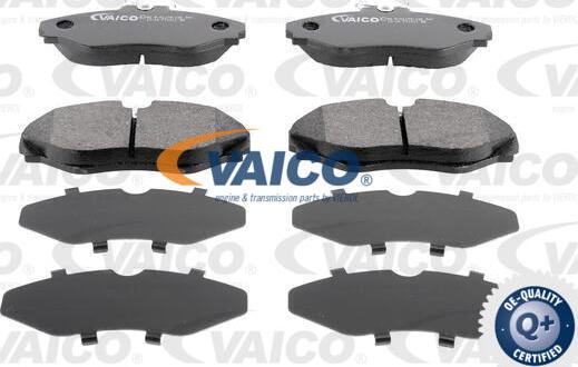 VAICO V40-8021 - Тормозные колодки, дисковые, комплект autosila-amz.com