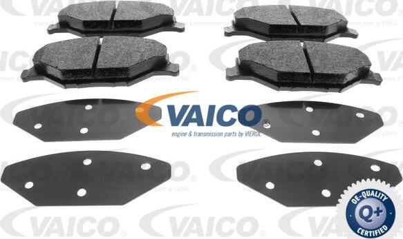 VAICO V10-4497 - Тормозные колодки, дисковые, комплект autosila-amz.com