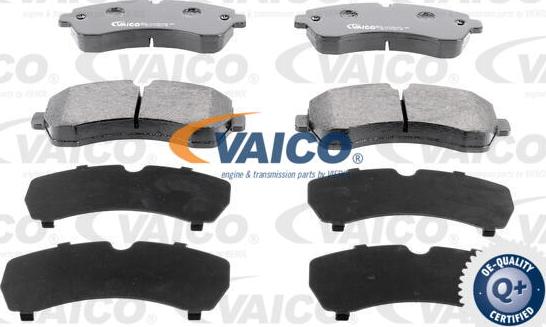 VAICO V10-8257 - Тормозные колодки, дисковые, комплект autosila-amz.com
