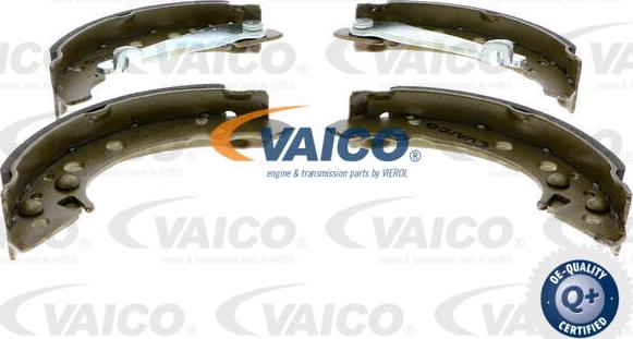 VAICO V10-0452 - Комплект тормозных колодок, барабанные autosila-amz.com