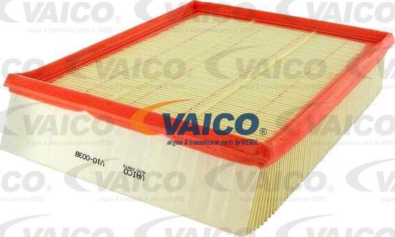 VAICO V10-0038 - Воздушный фильтр, двигатель autosila-amz.com
