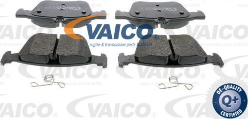 VAICO V10-1023 - Тормозные колодки, дисковые, комплект autosila-amz.com