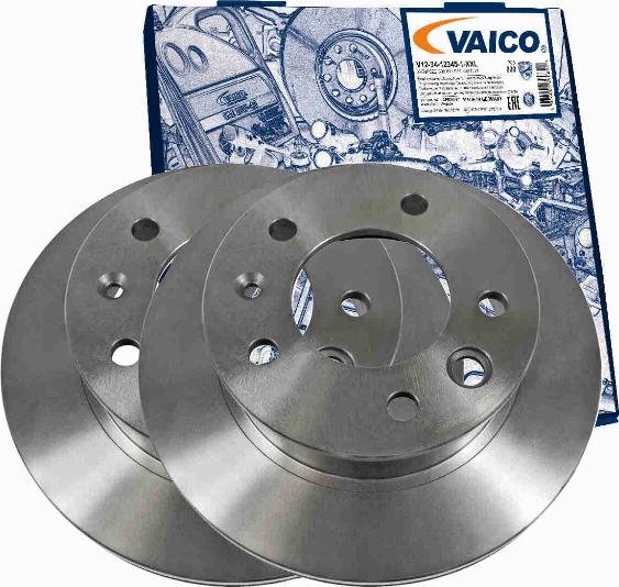 VAICO V10-80013 - Тормозной диск, обдувной V10-80013 autosila-amz.com