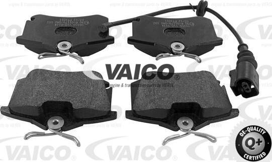 VAICO V10-8124 - Тормозные колодки, дисковые, комплект autosila-amz.com