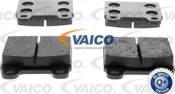 VAICO V10-8122 - Тормозные колодки, дисковые, комплект autosila-amz.com