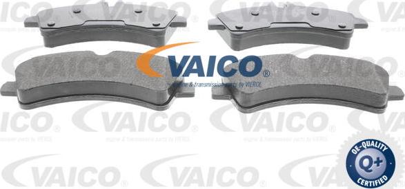 VAICO V10-8258 - Тормозные колодки, дисковые, комплект autosila-amz.com