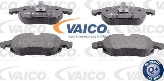 VAICO V24-0153 - Тормозные колодки, дисковые, комплект autosila-amz.com