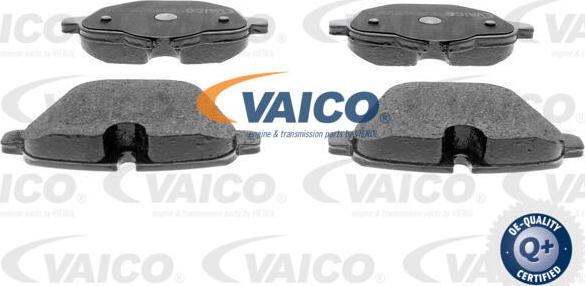 VAICO V20-1467 - Тормозные колодки, дисковые, комплект autosila-amz.com