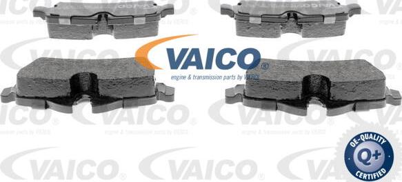 VAICO V20-8161 - Тормозные колодки, дисковые, комплект autosila-amz.com