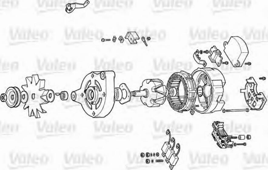 Valeo 9AL2766K - Генератор autosila-amz.com