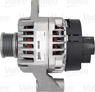 Valeo 443162 - Генератор FIAT BRAVO/DUCATO/ALFA 159 autosila-amz.com