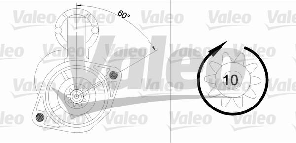 Valeo 455905 - Стартер autosila-amz.com