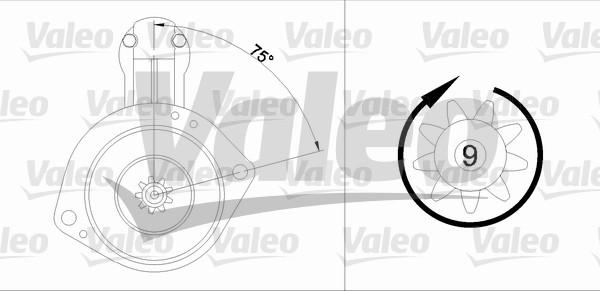 Valeo 455914 - Стартер autosila-amz.com