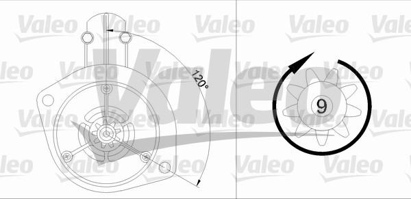 Valeo 455911 - Стартер autosila-amz.com