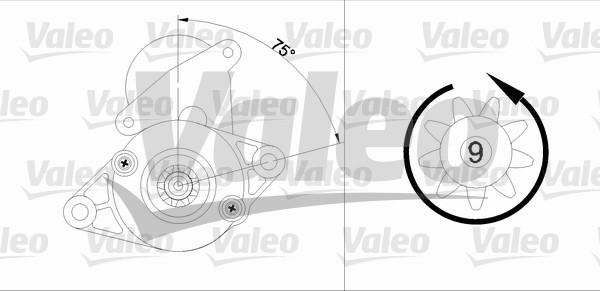 Valeo 455918 - Стартер autosila-amz.com