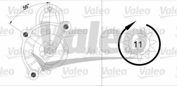 Valeo 455929 - Стартер autosila-amz.com