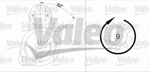 Valeo 455920 - Стартер autosila-amz.com