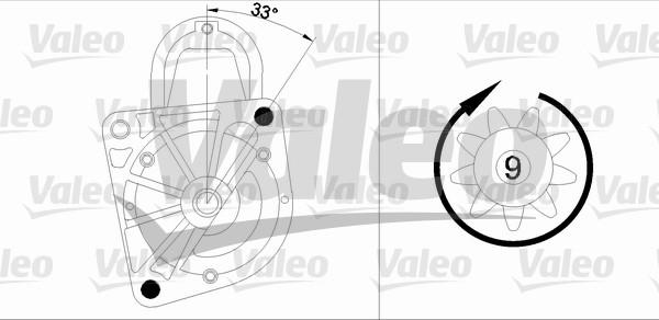 Valeo 455975 - Стартер autosila-amz.com