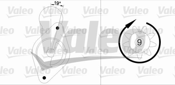 Valeo 455586 - Стартер autosila-amz.com