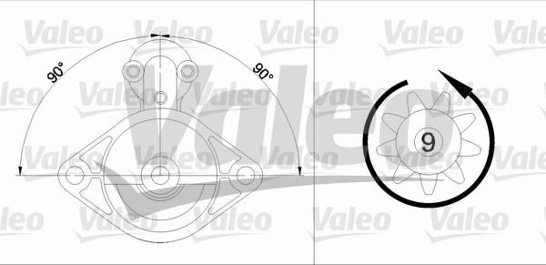 Valeo 455601 - Стартер autosila-amz.com