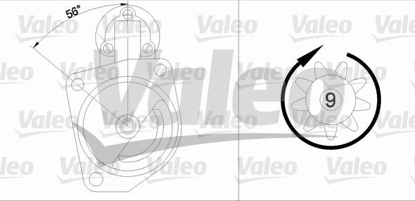 Valeo 455685 - Стартер autosila-amz.com