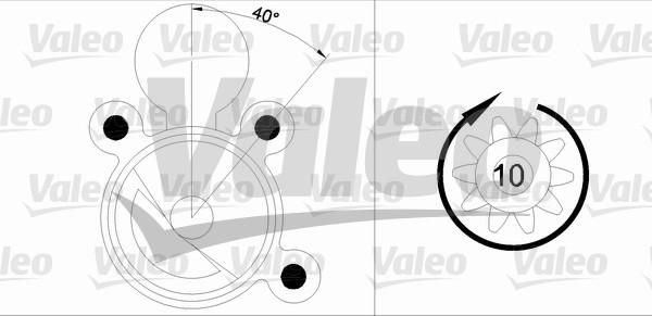 Valeo 455891 - Стартер autosila-amz.com