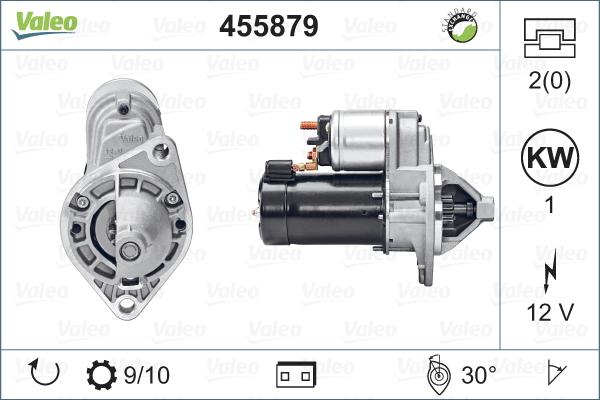 Valeo 455879 - Стартер autosila-amz.com