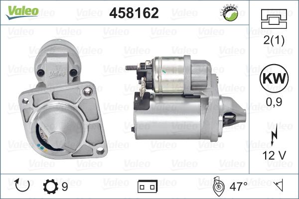 Valeo 458162 - Стартер autosila-amz.com