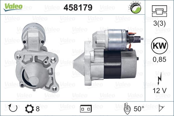 Valeo 458179 - Стартер autosila-amz.com