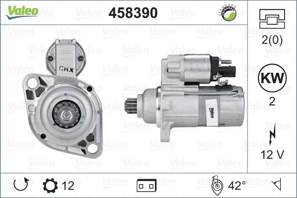 Valeo 458390 - Стартер autosila-amz.com