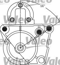 Valeo 458274 - Стартер autosila-amz.com