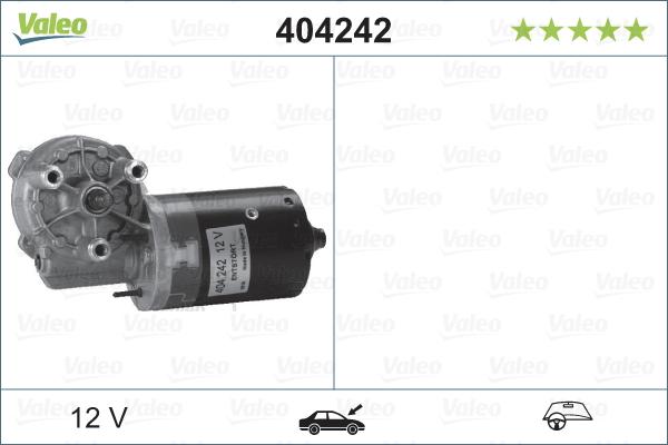 Valeo 404242 - Двигатель стеклоочистителя autosila-amz.com
