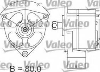 Valeo 436429 - Генератор autosila-amz.com